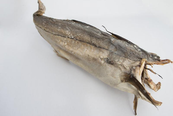 Stockfish d'Eglefin en balles de 45 kg.