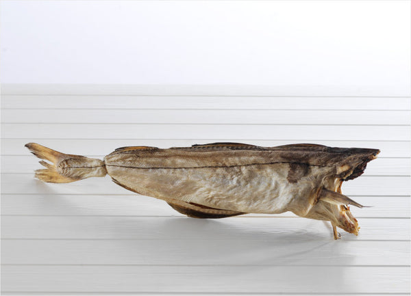 Stockfish de Ling en balles de 45 kg.