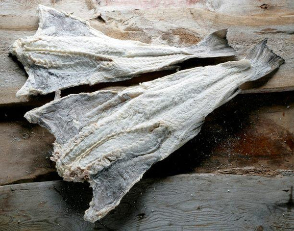 Salted Cod whole (Bacalau) 25 kgs x 20 (500 kg) - (EU & UK Only)