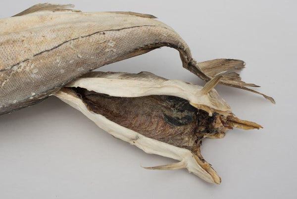Stockfish d'Eglefin en balles de 45 kg.