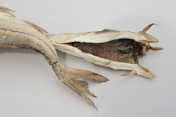 Stockfish d'Eglefin en balles de 45 kg.